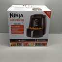 Ninja | Air Fryer | 4 QT Capacity | 4-in1 Roast, Crisp, Roast, Reheats, & Dehydrates | Dishwasher Safe Parts | Includes 20 Easy & Healthy Recipes | Compact | Grey | AF101