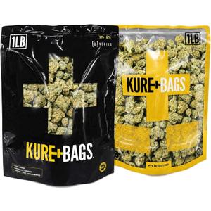 10 Pack Resealable Smell Proof Cure Bags, 1 LB Stand Up Pouch
Curing Bags with Window, Stand-Up, Resealable, Smell Proof, Cure Bags, Reusable Curing Dry Bag, Clear Window, Heat Sealable