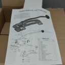 Steel Banding Tool Strapping Tensioner - Strapping Tool Feedwheel-Type Banding Tensioner for 3/4" Width Metal Banding, High-Tensile Package, Tensioning