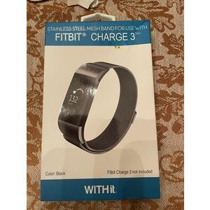 stainless steel mesh band for use with Fitbit charge 3