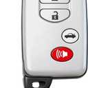 Smart Key Fob for Toyota Camry 2007-2009, YIKEBALOG 4-Button Proximity Remote Control Key Fob for Toyota Avalon 2006-2010 HYQ14AAB 271451-0140 89904-06041