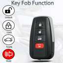 Smart Key Fob Fits for Toyota Camry 2018 2019 2020 2021 2022 2023 Keyless Entry Remote Control Key Replacement HYQ14FBC 231451-0351 Board P/N:89904-06220 314MHz