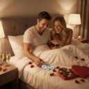 Stainless Steel Date Night Decision Dice for Couples 3-Piece Weighted Metal Game Set Includes Positions, Locations, & Times Romantic Anniversary & Valentine's Day Gift for Him & Her