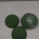 BOHUIZ 4Pcs Half Ball Floral Foam Block, Green Wet Dry Flower Foam 5.51x2.76 Inch Florist Foam for Fresh or Artificial Plant Floral Arrangement and Wedding Birthdays, Home DIY Craft Decor