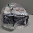 COOK WITH COLOR Mixing Bowls with TPR Lids - 12 Piece Plastic Nesting Bowls Set includes 6 Prep Bowls and 6 Lids, Microwave Safe Mixing Bowl Set (Multicolored Set with Large Blue Bowl)