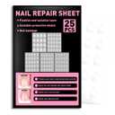 Nail Repair Patches for Damaged Nails - 580 Units Pre-cut Nail Repair for Fixation & Isolation Layer, Recovery Protective Layer for Acrylic Various Sizes, Easy to Use, Invisible & Instant