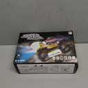 Remote Control Car, All Terrain Remote Control Truck for Boy, 2.4GHz Rc Car with Bodylight and Two Rechargeable Batteries, 20KM/H Monster Truck Toys (Blue)