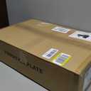 Vibration Plate Exercise Machine, Vibration Plate Platform for Lymphatic Drainage, 200 Adjustable Speeds Power Shaping Vibrating Plate Helps Weight Loss, Shaping, Max Weight 450 Lbs (Black)