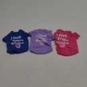 PETCARE 3 Pack Small Dog Shirts Girl Puppy Clothes Cat T Shirt Soft Cotton Short Sleeve Tee Shirts for Small Dogs Girls Chihuahua Yorkie Shih Tzu Pomeranian Thanksgiving Valentines Outfits (L(Fit 10~16 lbs))