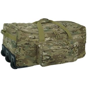 Mini Monster Rolling Duffel Deployment, Wheeled Heavy Duty Travel Duffle Bag for Men & Women, Multi Cam Color, One Size
