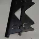 Stainless Steel Stove Gap Covers,Stove Gap Filler, Range Trim Kit, Stove Gap Guards, Heat Resistant and Easy to Clean, Easy retractable Length 13.8" to 27.5", Width 0.79",Black(2PCS)