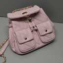 CLUCI Crossbody Bag for Women PU Leather Shoulder Bag, Convertible Small Tabby Backpack Purse for Travel