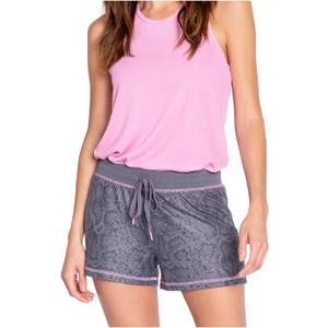 PJ Salvage Women's Loungewear Barbie-Hang W/Friends Short (XL (Women's 14) Apparel, Grey)