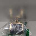 Genuine Leather Mini Jewelry Box, Portable Vintage-Inspired Genuine Leather Coin Purse Jewelry Case with Kiss Lock, Mini Travel Ring Box for Women for Earring/Ring/Necklace/Bracelet (Black)