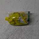 Fanuerg Women's Ribbed Bikini Sets Scoop Neck Cheeky Swimsuit Textured Two Piece Bathing Suit (Medium, Yellow)