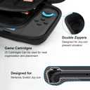 Turquvix Large Capacity Carrying Case for Nintendo Switch 2 (2025) - 3 in 1 Accessories Bundle with 2 Screen Protectors
