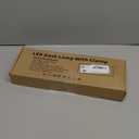 LED Desk Lamp with Clamp, Eye-Caring Clip on Lights for Home Office, 3 Modes 10 Brightness, Long Flexible Goose-Neck, Metal, Swing Arm Architect Task Table Lamps with USB Adapter, Black