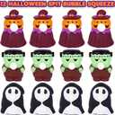 ArtCreativity Halloween Spit Bubble Squeeze Toys - Set of 12 Squeeze Toys - Squishy Stress Toys That Blow Bubbles When Squeezed - Non-Candy Goodie Bag Stuffers for Kids