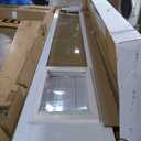 Ideal Pet Products Aluminum Pet Patio Door, Adjustable Height 77-5/8" to 80-3/8", 7" x 11-1/4" Flap Size, White