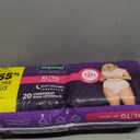 Depend Night Defense Adult Diapers, Incontinence & Postpartum Bladder Leak Underwear for Women, Disposable, Overnight, Extra-Large, Blush, 20 Count