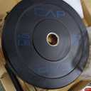 CAP Barbell Rubber Olympic Bumper Plate 45lbs, 1 Pc