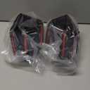 Side Mirror Cover Caps for Ford Mustang 2015+, Black ABS Rearview Mirror Trim, Gloss Black Exterior Upgrade, Peel & Stick Installation (2PCS)  Not for Mirrors with Turn Signals