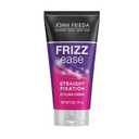 John Frieda Frizz Ease Straight Fixation Styling Crme, Straightens Frizzy Hair with Milk Protein & Almond Oil, Sleek & Frizz-Free, with ThermaGuard Heat Protection Against Damage, 5 Oz (5 Ounce (Pack of 1))