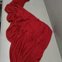  Soft Brushed Microfiber Fabric Zipper Pillow Case, Cozy and Lightweight, Easy Care, Red, Body, 20" x 72"
