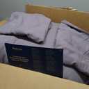 Bedsure Oversized King Comforter Set, Grayish Purple Soft Prewashed Bedding for All Seasons, 3 Pieces GentleSoft Bed Set, 1 Lightweight Comforter (120"x98") and 2 Pillowcases (20"x36")