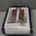 FY FIBER HOUSE Velvet Vintage Curtains Panels Thermal Insulated Royal Privacy Window Shade Drapes for Bedroom/Sliding Glass Door Bedroom Living Room Office 52Wx63L Inch 2 Panels Dark Blue