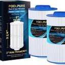 POOLPURE Replacement Spa Filter for PMA40L-F2M, Master Spas Twilight X268365, X268543, Unicel 6CH-402, 2" Male Thread/MPT Hot Tub Filter (2)