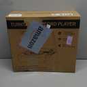 Vinyl Record Player with Speakers Vintage Turntable for Vinyls Records Belt-Driven Turn Table Support 3-Speed, Wireless Playback, Headphone, AUX-in, RCA Line LP Phonograph for Sound Enjoyment Black