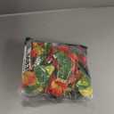 KUUQA 60 Pcs Tropical Party Decoration Supplies 8" Palmtera Hibiscus Leaves and Flowers, Simulation Leaf for Hawaiian Luau Party Jungle Beach Theme Table Decorations