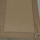 DECORKEY Rectangle Wall Mirror for Bathroom, Distressed White Wood Decor with Hanging Rope for Rustic Home Decor, Vanity, Living Room 12"16"Wooden