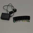 Gonine 24V 2.5A DC Power Supply 60W AC Adapter for 24 Volt 0.1-2.5A LED Strip Lights, 24Vdc Sound Bars, Speaker. AC 100-240V to DC 24V 2.5A Transformer with 8 Tips.