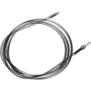 HARFINGTON Drain Cable 2/5" (10mm) Dia. 13.1ft Drain Cleaning Auger Cables with Removable Drill Connector Flexible Spring Unclog Hair for Bathroom Kitchen Toilet Bathtub Sewer Sink
