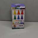 31 PCS Christmas Carnival Games, 3 in 1 Indoor Outdoor Bean Bag Ring Toss Games for Kids Birthday Party, Plastic Soft Cones Yard Lawn Game for Family Party Kid's Gift (9")