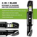 742P05620 High Lift Mower for Cub Cadet ZT2 ZT3 Ultima 60" Deck | 3 Pack 20-9/16" Length Blades with 3 Bolts for 490-110-C187 742-05620 490-110-C188, Compatible with Troy-Bilt MTD Mowers