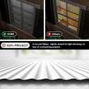 LazBlinds No Tools No Drill Cordless Aluminum Mini Blinds, 100% Privacy S-Curve Blinds for Windows, Room Darkening Horizontal Window Blinds and Shades for Home, 20" W x 48" H, White
