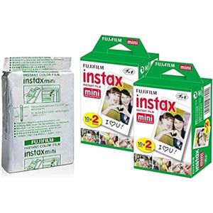 Fujifilm Instax Mini Instant Film,10 Sheets5 Pack(Total 50 Shoots) [Bulk Packaging] International Version