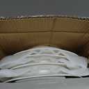 DOWAN Soup and Pasta Bowls Set of 4, White Porcelain Wide Rim Salad Plates, 20 Ounces, Microwave & Dishwasher Safe (9.5")