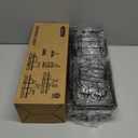 Veken Shower Caddy 6-Pack, Advanced Rustproof Design, No Drilling Adhesive Shelves, Rack with Soap Holder, Large Capacity Bathroom Organizers and Storage, Wall-Mounted Kitchen & Home Decor (6-Piece Set for Master Bathroom(Rustproof Upgrade), Black)