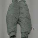 Rayon Made from Bamboo Toddler Sleep Sack with Feet 12-24 Months 1.0 Tog Ultra Soft Toddler Sleeping Sack 1t-2t Sleep Bag Walker Quilted Wearable Blanket with Legs 2-Way Zipper Lightweight (Sage, M)