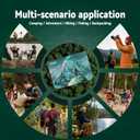 3 x 2025 Advent Calendar Survival Kit for Men, 24 Days Christmas Countdown with Outdoor Tools, Xmas Holiday Surprise Gifts for Camping Fishing Hiking Adventures