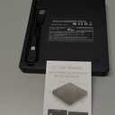 ARTIBETTER Typec External DVD Drive Portable USB Optical Drive for Laptop Multi-Function Cd Player Burner Lightweight and Shockproof Easy to Use No Extra Drivers