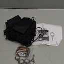 Muslogy Truck Bed Cargo Net Compatible with Ford Ranger 2019-2023 Accessories Storage Organizer Pickup Truck Bed Envelope Style Cargo Net with Heavy Duty Carabiners