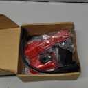AIBREAY 2 Pack X Winder Launchers, with X Grip for Easy Control,Battling Gyro Accessories (Black+Red)