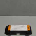 Goodjob Diamond Sharpening Stone 3 Side Grit 400/1000/8000 Premium Industrial Diamond & Ceramic Whetstone Knife Sharpener Suitable for Steel of any Hardness with Angle Guide and Non-Slip Base (GB-3D) (Small)