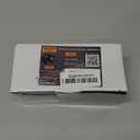 BESTTEN Keyed Entry Door Knob, Entrance Door Lock, Standard Ball, All Metal, Matte Black