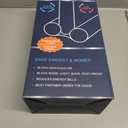 MAXTID Large Door Draft Stopper for Bottom of Door 36 Inch Under Door Draft Blocker Under Door Gap Filler Weather Stripping Adjustable Double Door Sweep Door Draft Guard Window Seal Black